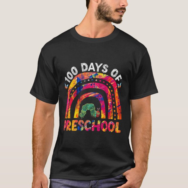 T-shirt 100 Jours D'École Afro Girl Enfants 100ème Jour En (Devant)