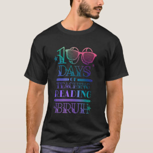 T-shirt 100 jours d'école Élève de l'école primaire Enseig