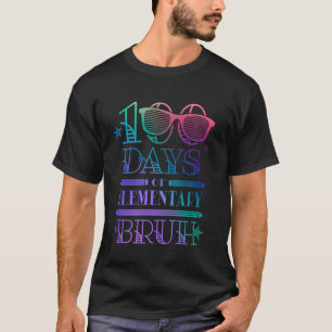 T-shirt 100 Jours d'École Élève de Primaire Enseignant 100