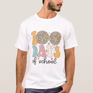 T-shirt 100 jours d'école Enseignant Enfants 100 jours plu