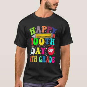 T-shirt 100 Jours D'école Enseignant Garçons Filles 100ème