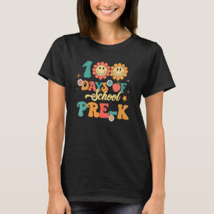 T-shirt 100 Jours D'école Enseignantes Femmes Filles Heure