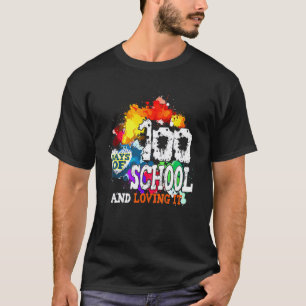 T-shirt 100 jours d'école et l'adorant Fille du 100ème jou