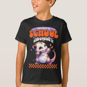 T-shirt 100 Jours D'École Et L'Aimer Dabbing Opossum