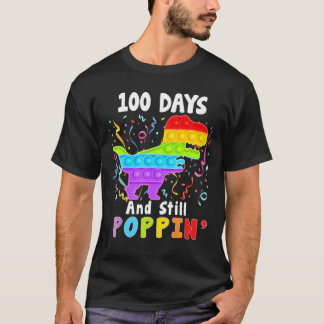 T-shirt 100 Jours D'École Et Toujours Poppin 100E Jour Enf