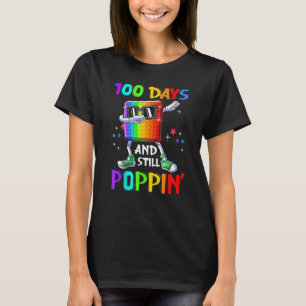 T-shirt 100 Jours D'École Et Toujours Poppin Fidget 100 Jo