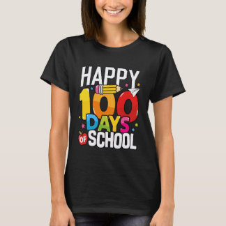 T-shirt 100 Jours d'École Joyeux 100ème Jour d'École Ensei