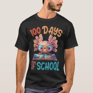 T-shirt 100 Jours D'École Mer Axolotl 100E Jour De