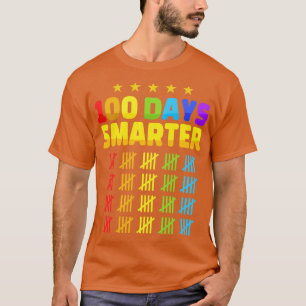 T-shirt 100 jours d'école plus intelligent pour l'élève de