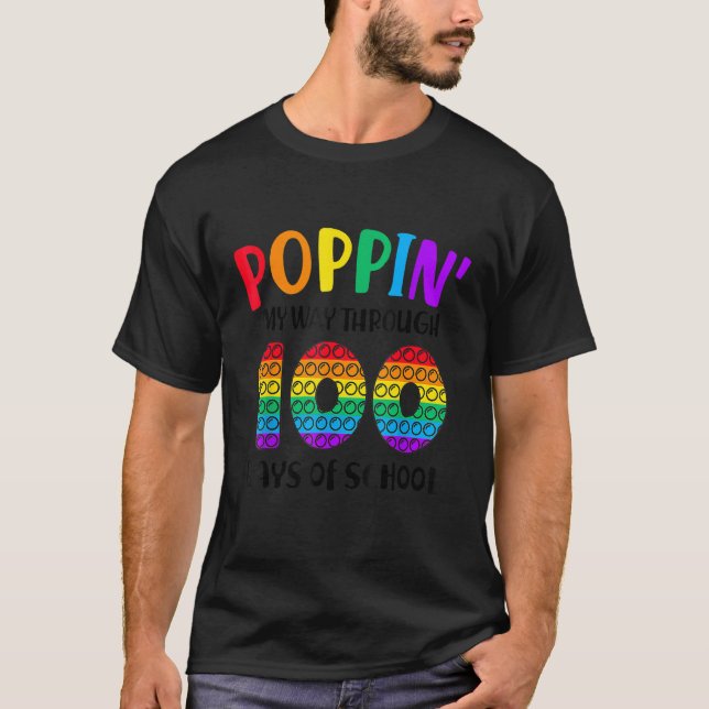 T-shirt 100 jours d'école pour enfants 100 t (Devant)