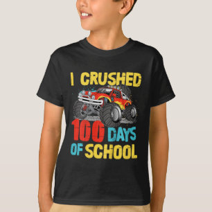 T-shirt 100 Jours D'École Pour Enfants Garçons Enfants Mon