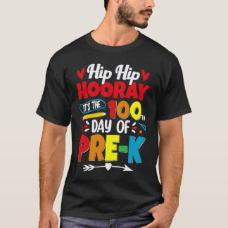 T-shirt 100 Jours D'école Pour Enfants Garçons Maternelle