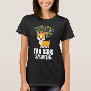T-shirt 100 Jours D'école Pour Filles Enfants Plus Intelli