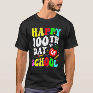 T-shirt 100 Jours D'école Pour Les Enfants De L'enseignant