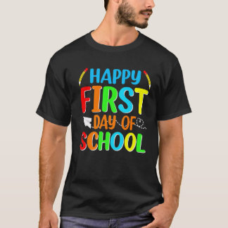 T-shirt 100 jours d'école pour les enfants et l'enseigneme