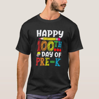 T-shirt 100 Jours D'école pour les Enfants et l'Enseigneme