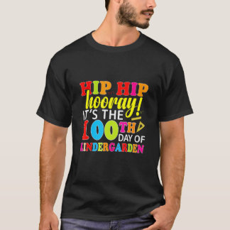 T-shirt 100 jours d'école pour les enfants et l'enseigneme