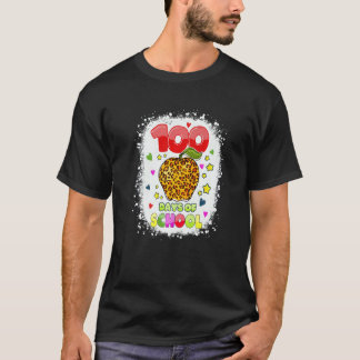 T-shirt 100 jours d'école pour les enseignants Enfants Léo