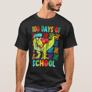 T-shirt 100 Jours D'École Trex 100 Jours Plus Smarter 100E