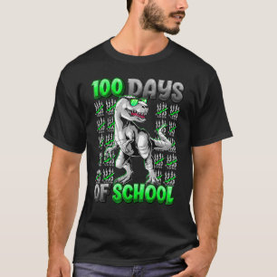 T-shirt 100 Jours D'École Trex 100 Jours Plus Smarter 100E