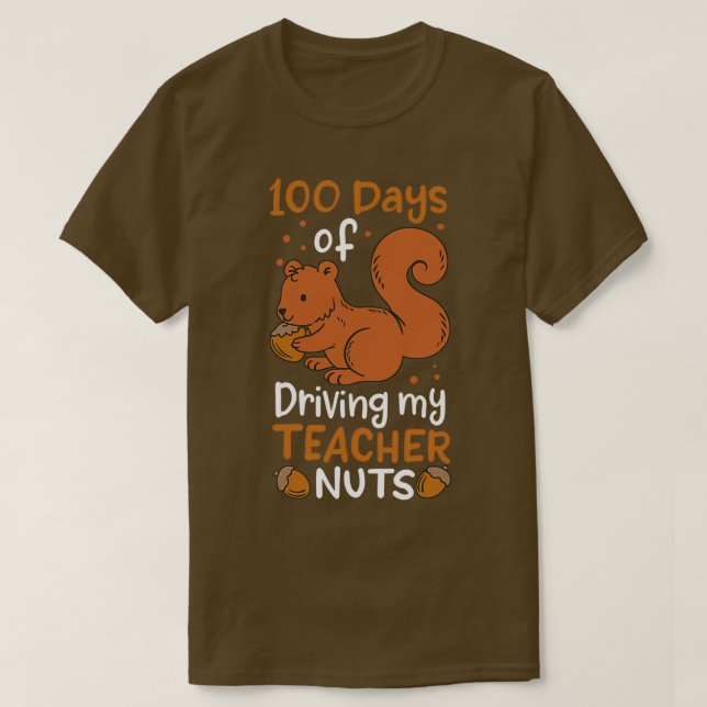 T-shirt 100 jours d'écolier (Design devant)