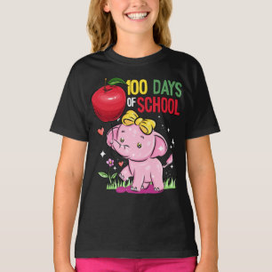 T-shirt 100 Jours D'Eléphant D'École 100E Maternelle Pré-K