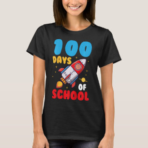 T-shirt 100 Jours D'Enfants Scolaires 100E Jour D'École