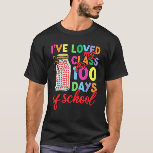 T-shirt 100 Jours D'Enseignant À L'École Hommes Femmes Aim