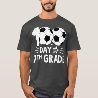 T-shirt 100 Jours D'Enseignant De Septième Année 100E Jour
