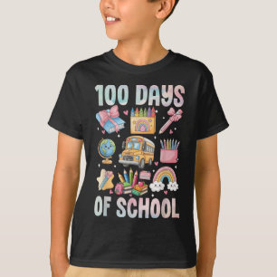 T-shirt 100 Jours D'Enseignant Enfants 100E Jour De