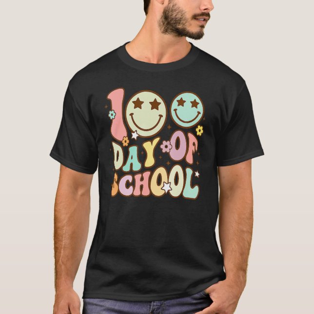 T-shirt 100 Jours D'Enseignant Et D'Étudiant 1 (Devant)