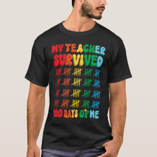T-shirt 100 Jours d'enseignants de l'école Enfants 100e Jo