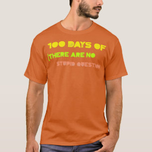 T-shirt 100 jours d'enseignants disent 1