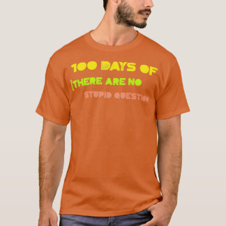 T-shirt 100 jours d'enseignants disent 1