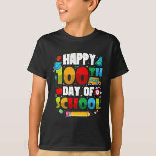 T-shirt 100 Jours D'Enseignants Scolaires 2023 Garçons Et