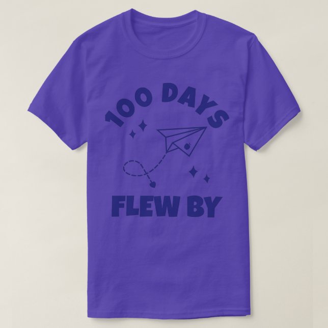 T-shirt 100 Jours D'Envol Par 100 Jours D'École (Design devant)
