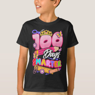 T-shirt 100 Jours Enfants Plus Intelligents Filles 100e Jo