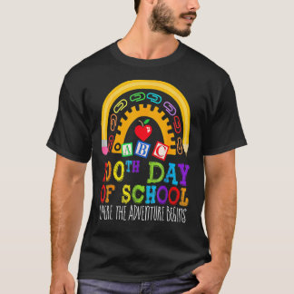T-shirt 100 Jours Enseignant 100ème Jour De L'École Où Ave