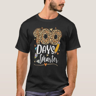 T-shirt 100 Jours Enseignant Léopard Smarter 100ème Jour D
