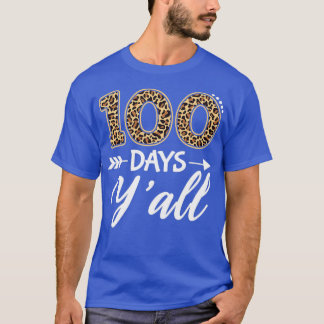 T-shirt 100 Jours Enseignant Ou Étudiant 100E Jour De Scho