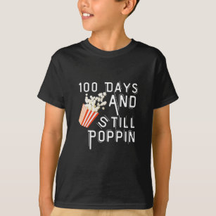 T-shirt 100 Jours Et Encore Poppin Popcorn Enfants 100e Jo
