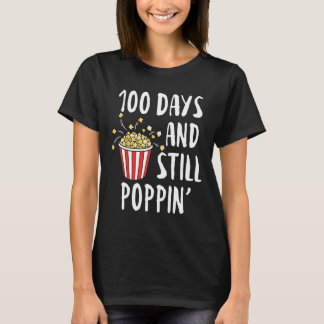 T-shirt 100 Jours Et Encore Poppin Popcorn Enfants 100e Jo