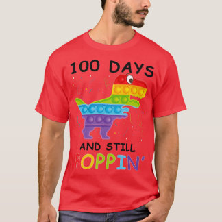 T-shirt 100 Jours et toujours Poppin Saurus jardin d'enfan