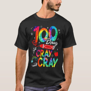 T-shirt 100 Jours Fou Fou 100ème Jour D'École Professeur E