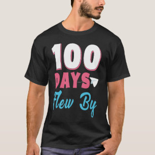 T-shirt 100 Jours Juste Flew By Butterfly 100 Jours d'écol