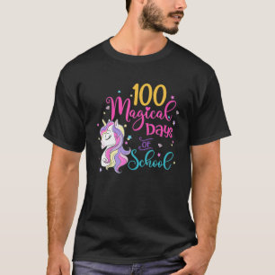 T-shirt 100 Jours Magiques De L'École Unicorne 100E Jours