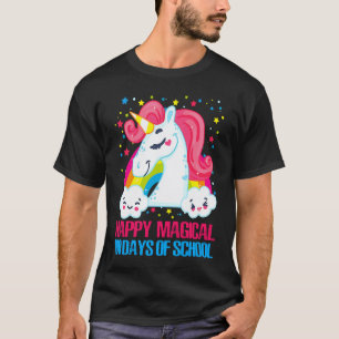 T-shirt 100 Jours Magiques de Professeur de Lycéenne Licor