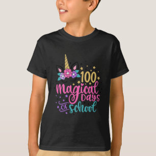T-shirt 100 Jours Magiques D'École