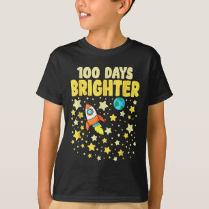 T-shirt 100 Jours Plus Brighton 100E Jour D'Astronaute Sco