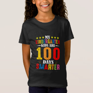 T-Shirt 100 jours plus intelligent, 100 jours plus intelli